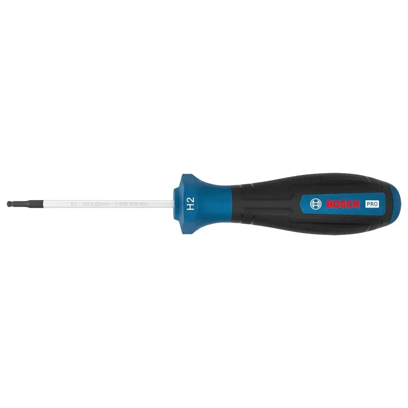 BOSCH H2 Allen Uçlu Tornavida 60 mm