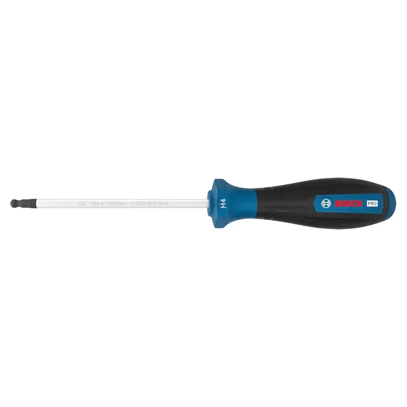 BOSCH H4 Allen Uçlu Tornavida 100 mm