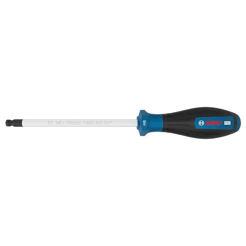 BOSCH H8 Allen Uçlu Tornavida 150 mm