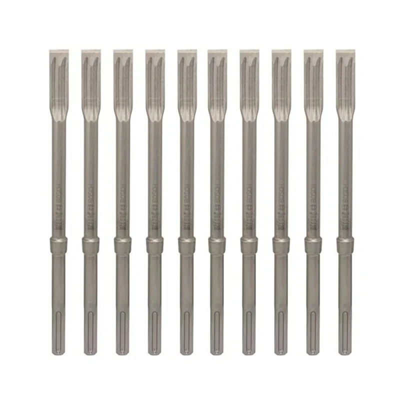 BOSCH SDS Max Kırıcı Delici Uç Seti Yassı Keski Uç 400 x 25 mm 10 Parça