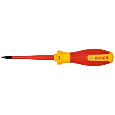 BOSCH T10 Torx Uçlu Tornavida Izoleli PRO VDE 75 mm