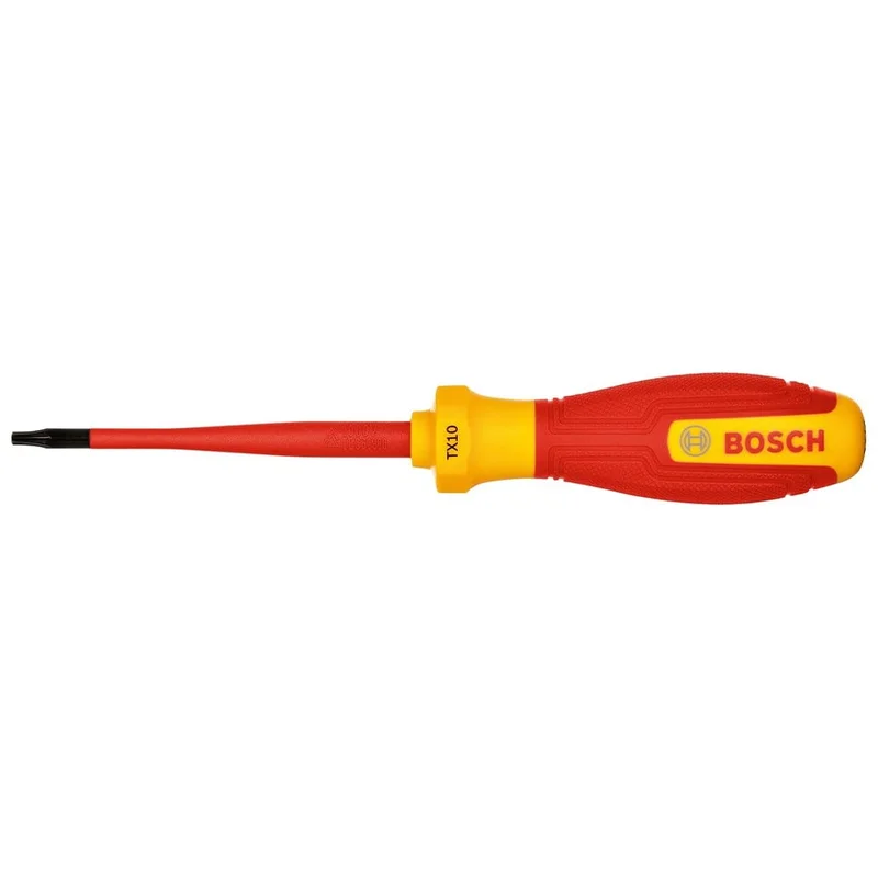 BOSCH T10 Torx Uçlu Tornavida Izoleli PRO VDE 75 mm