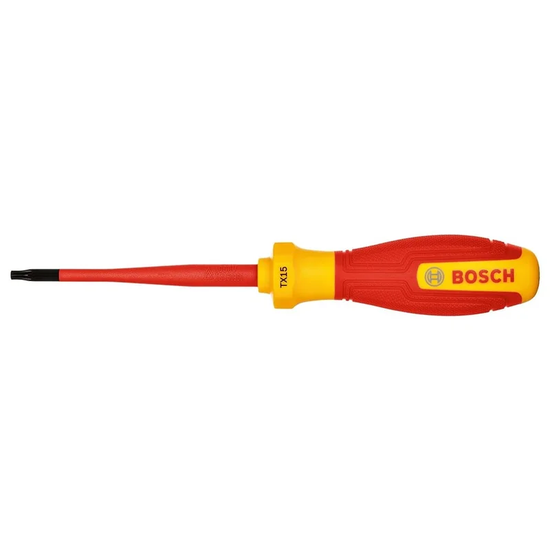 BOSCH T15 Torx Uçlu Tornavida Izoleli PRO VDE 75 mm