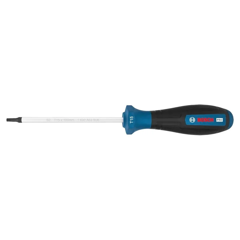 BOSCH T15 Torx Uçlu Tornavida Pro 100 mm