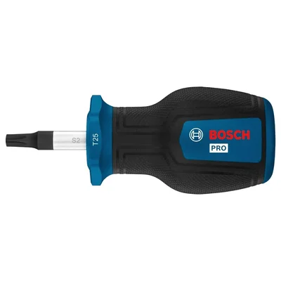 BOSCH T25 Torx Uçlu Tornavida Avuç İçi Pro 25 mm