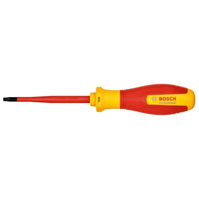 BOSCH T25 Torx Uçlu Tornavida Izoleli PRO VDE 100 mm