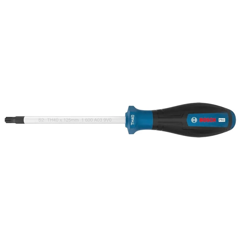 BOSCH T40 Torx Uçlu Tornavida Delikli Pro 125 mm