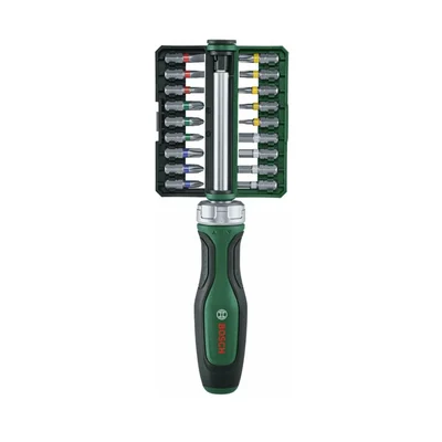 BOSCH Tornavida Takımı Cırcırlı 18 Parça