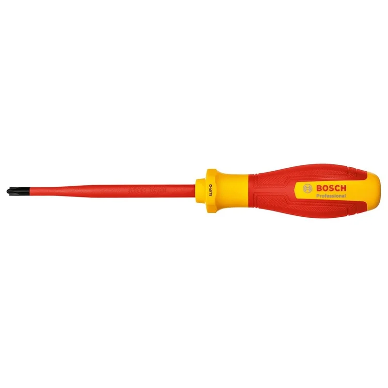 BOSCH Yıldız Uçlu Tornavida Izoleli PRO VDE PH2 x 125mm
