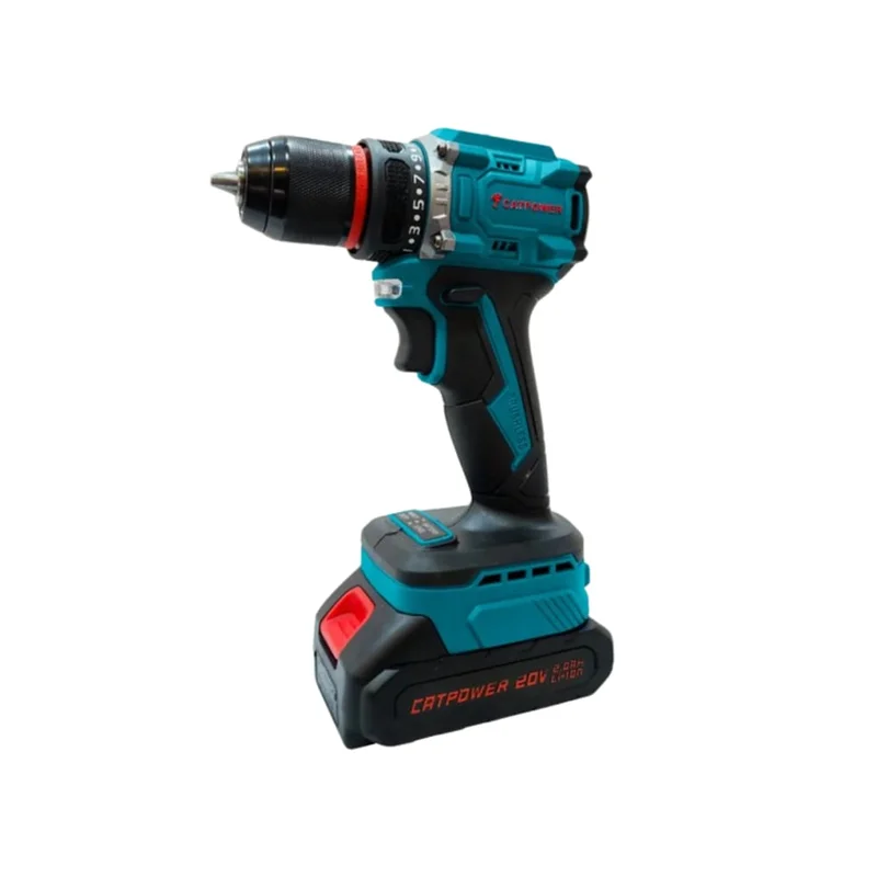CATPOWER CAT1515 Akülü Vidalama Kömürsüz 20V 2Ah Çift Bataryalı
