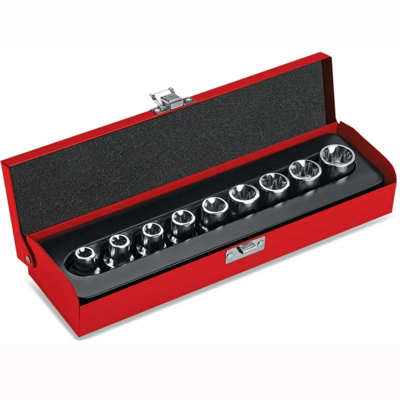 DHT 1/2 Star Torx Uçlu Lokma Takımı 9 Parça