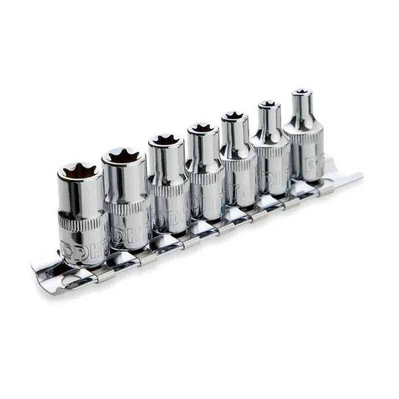 DHT 1/4 Star Torx Uçlu Lokma Takımı 7 Parça