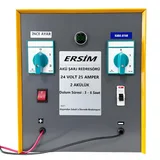 ERSIM Akü Şarj Cihazı 24 V 25 Amper 2 Akülük - Görsel 1