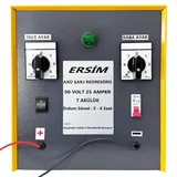 ERSIM Akü Şarj Cihazı 90 V 25 Amper 7 Akülük - Görsel 1