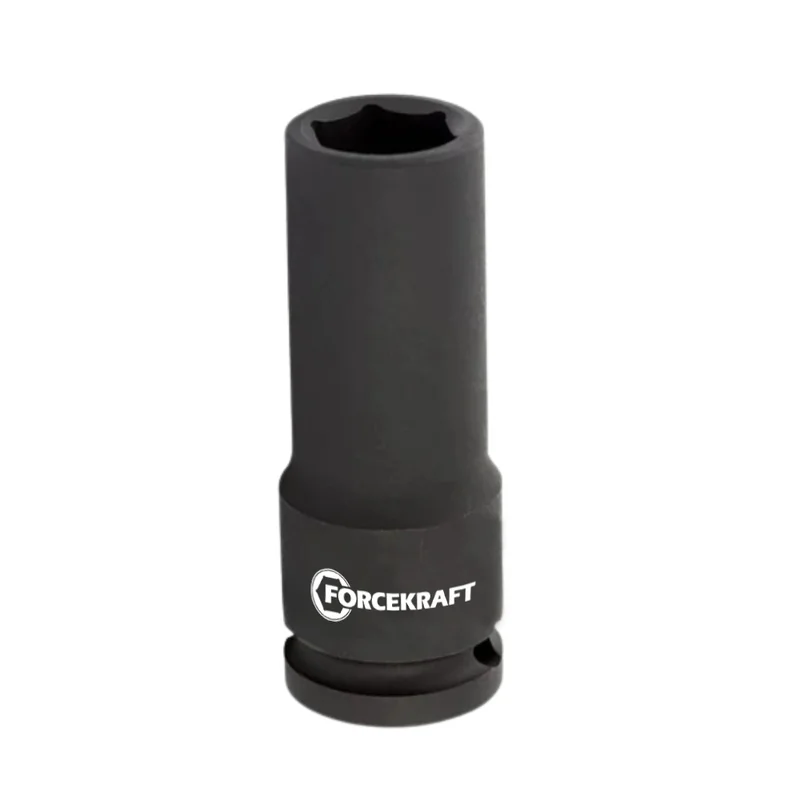 FORCEKRAFT 1/2 Altı Köşe Havalı Derin Lokma 19 mm