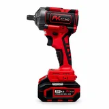 FRIKO 1/2 Akülü Somun Sıkma ve Sökme Makinesi Çift Akülü 21V 4 Ah 380 Nm - Görsel 1