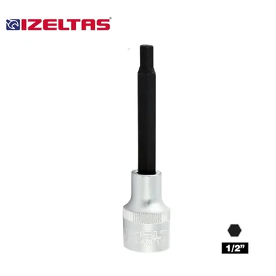 IZELTAS 1/2 H17 Lokmalı Allen Uç Uzun 17 mm