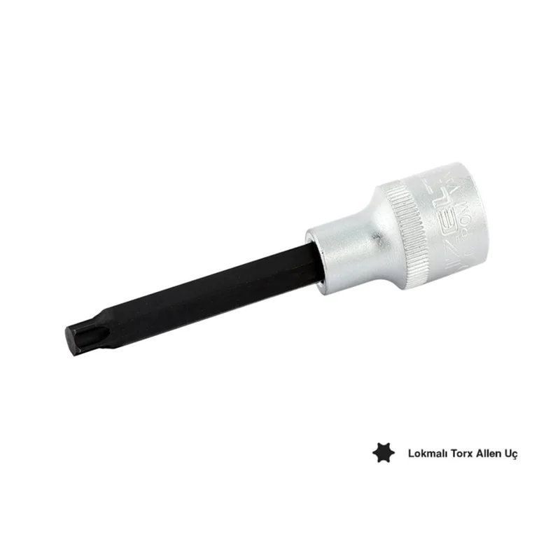 IZELTAS 1/2 T27 Lokmalı Torx Uç Uzun