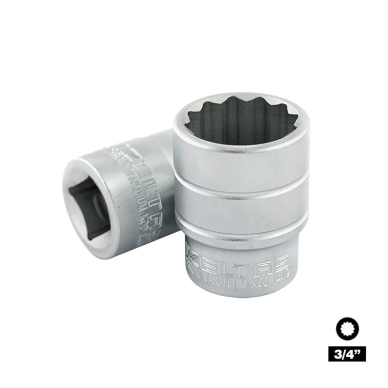 IZELTAS 3/4 On İki Köşe Yıldız Lokma 36 mm