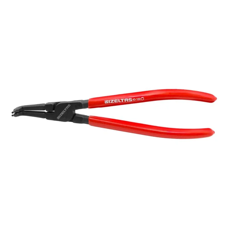 IZELTAS İç Segman Pensi Eğri Uçlu 170 mm