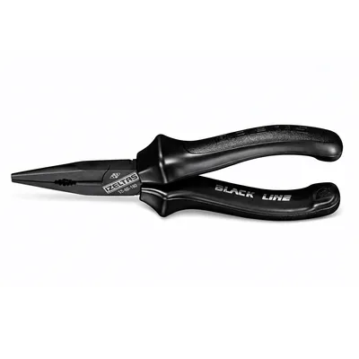 IZELTAS Kargaburun Pense Düz Uçlu Black 180 mm