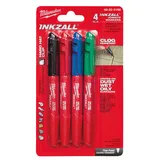 MILWAUKEE 4 Farklı Renkli Marker İşaretleme Kalemi 4 Adet - Görsel 1
