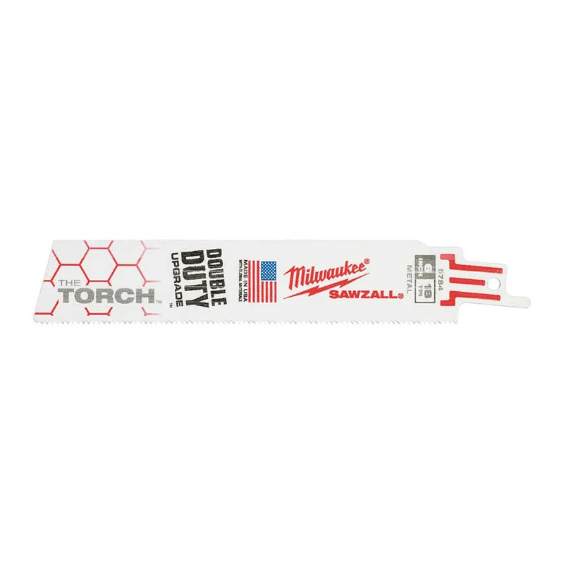MILWAUKEE 6 x 18 Demolıtıon Bi-Metal Kılıç Testere Bıçağı 150 mm 5 Adet
