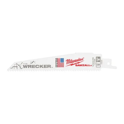 MILWAUKEE 6 x 7/11 Demolıtıon Bi-Metal Kılıç Testere Bıçağı 150 mm 5 Adet