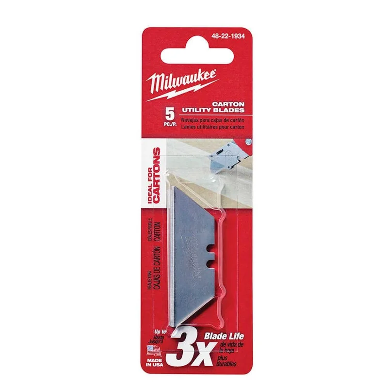 MILWAUKEE Güvenli Maket Bıçağı Yedek Bıçak