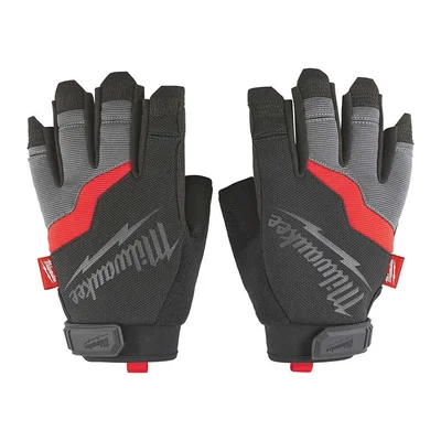 MILWAUKEE Parmaksız İş Eldiveni XL Beden
