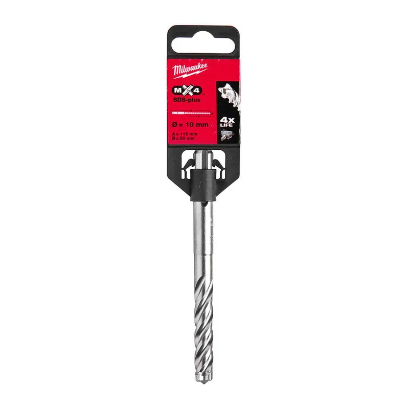 MILWAUKEE SDS-PLUS MX4 Elmaslı Matkap Ucu 10 x 110 mm