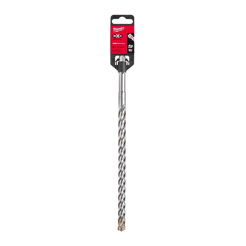 MILWAUKEE SDS-PLUS MX4 Elmaslı Matkap Ucu 12 x 260 mm