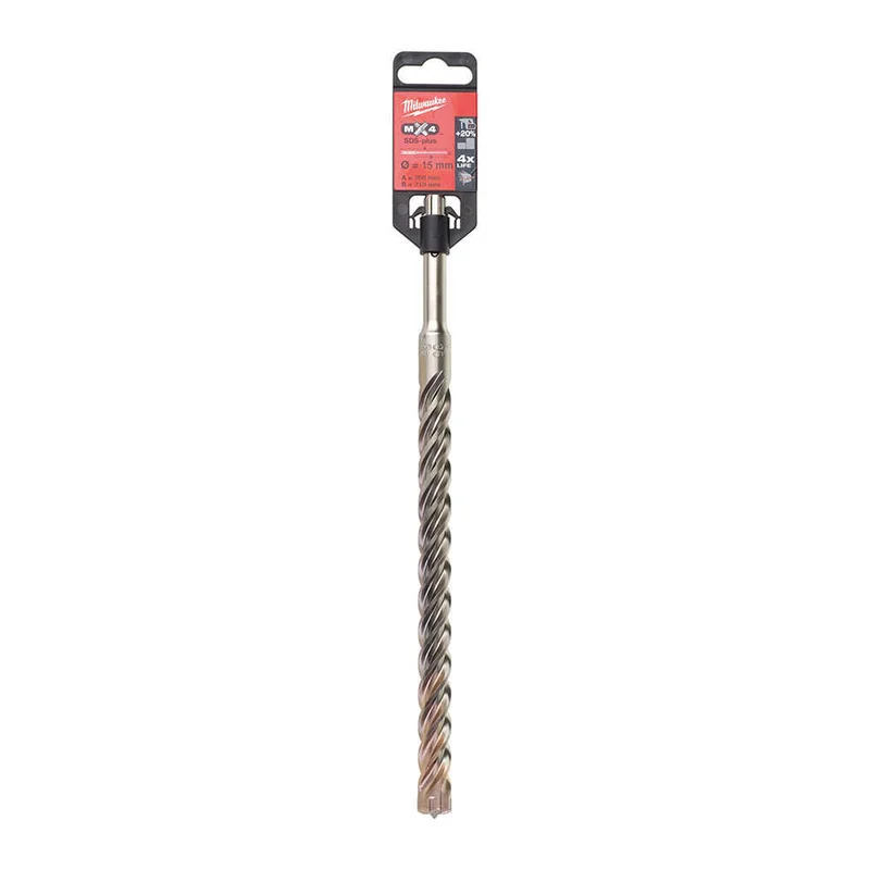 MILWAUKEE SDS-PLUS MX4 Elmaslı Matkap Ucu 15 x 260 mm