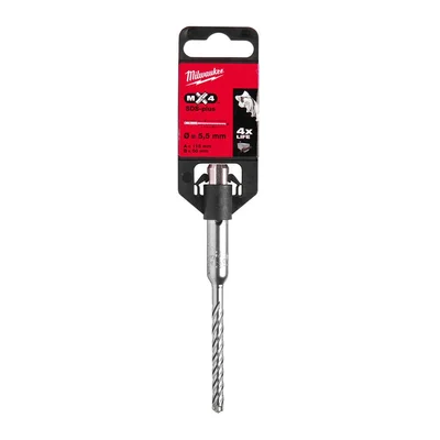 MILWAUKEE SDS-PLUS MX4 Elmaslı Matkap Ucu 5.5 x 115 mm