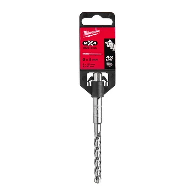 MILWAUKEE SDS-PLUS MX4 Elmaslı Matkap Ucu 8 x 115 mm