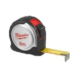 MILWAUKEE Şerit Metre Inox Gövde 8/25 mm - Görsel 1