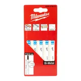 MILWAUKEE T101ASP Dekupaj Bıçağı Bi-Metal 75 mm 5 Adet - Görsel 1