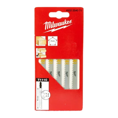 MILWAUKEE T111C Dekupaj Bıçağı Flex Glas 75 mm 5 Adet