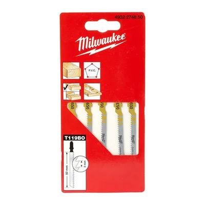 MILWAUKEE T119BO Dekupaj Bıçağı Metal 50 mm 5 Adet