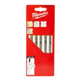 MILWAUKEE T301DL Dekupaj Bıçağı Metal 100 mm 5 Adet - Görsel 1