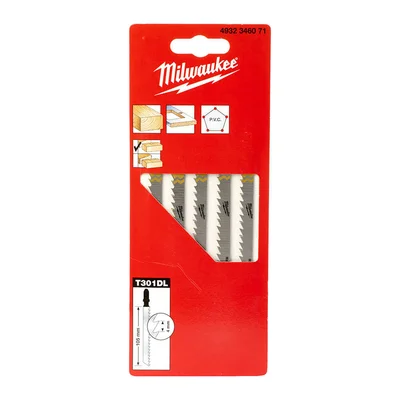 MILWAUKEE T301DL Dekupaj Bıçağı Metal 100 mm 5 Adet