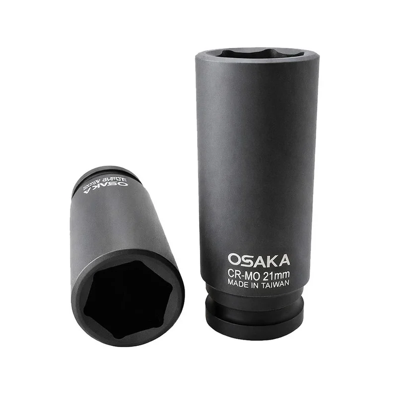 OSAKA 1/2 Altı Köşe Havalı Derin Lokma 21 mm