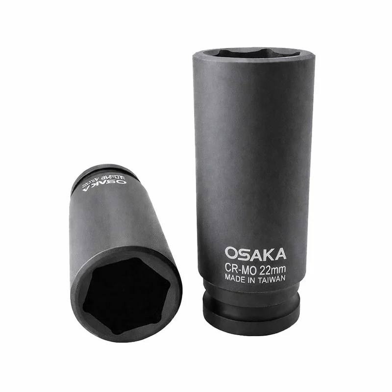 OSAKA 1/2 Altı Köşe Havalı Derin Lokma 22 mm