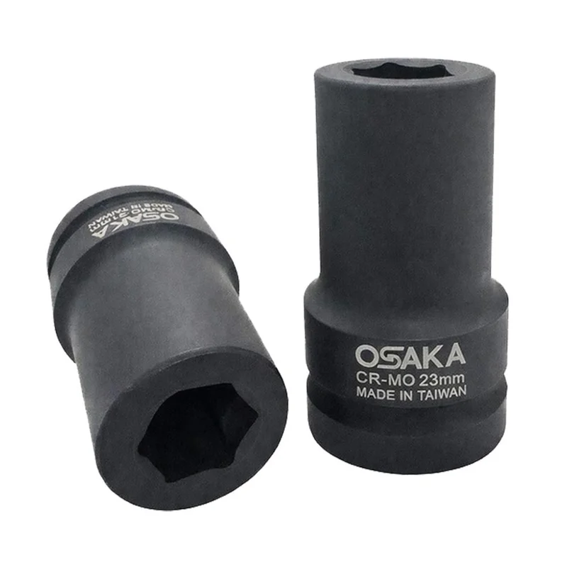 OSAKA 1'' Altı Köşe Havalı Derin Lokma 23 mm