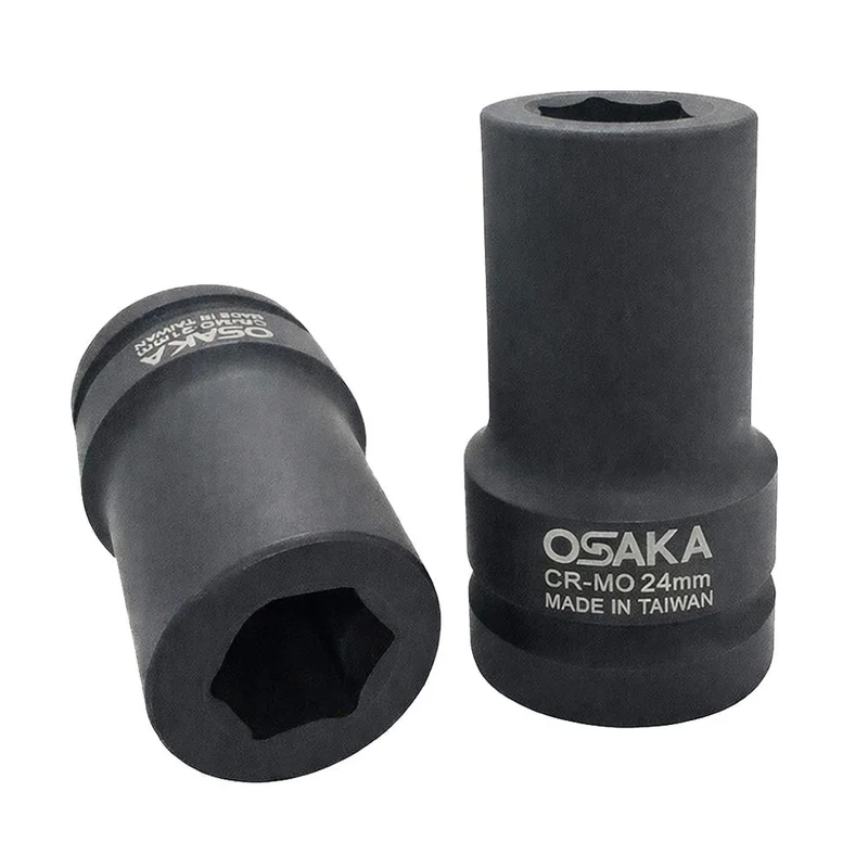 OSAKA 1'' Altı Köşe Havalı Derin Lokma 24 mm