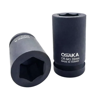 OSAKA 1'' Altı Köşe Havalı Derin Lokma 35 mm