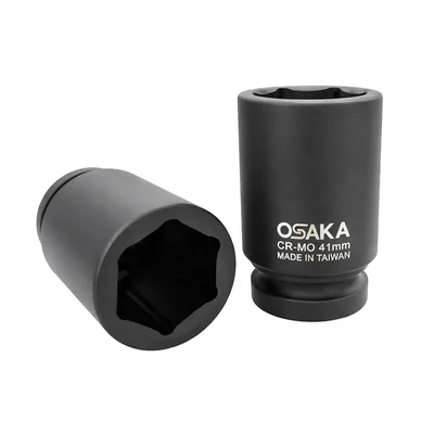 OSAKA 1'' Altı Köşe Havalı Derin Lokma 41 mm
