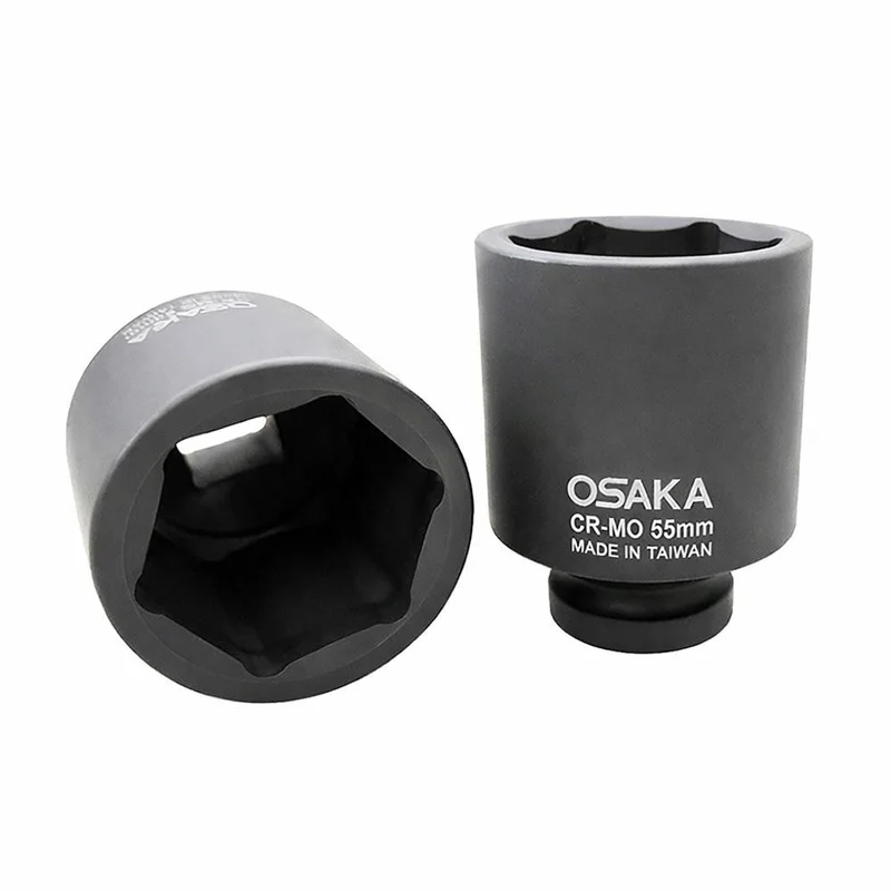 OSAKA 1'' Altı Köşe Havalı Derin Lokma 55 mm