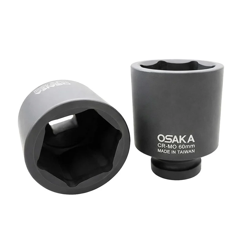 OSAKA 1'' Altı Köşe Havalı Derin Lokma 60 mm