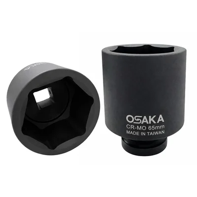OSAKA 1'' Altı Köşe Havalı Derin Lokma 65 mm